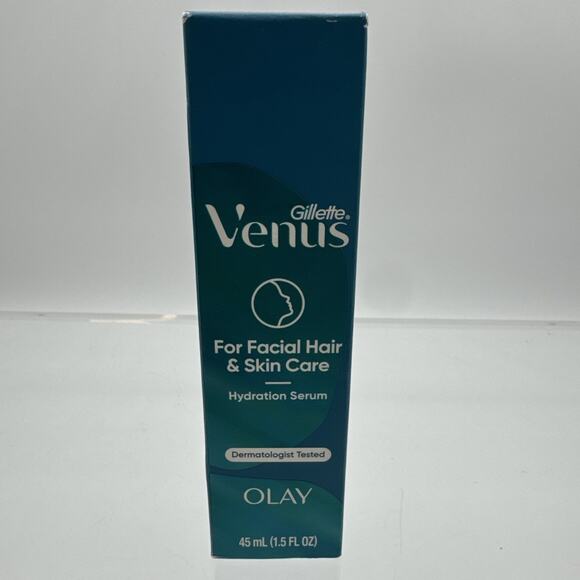 Gillette Venus Hydration Serum - For Facial Hair & Skin Care - 1.5 fl oz - NEW!! - Picture 1 of 5